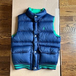 Kids Ralph Lauren Reversible Down Vest